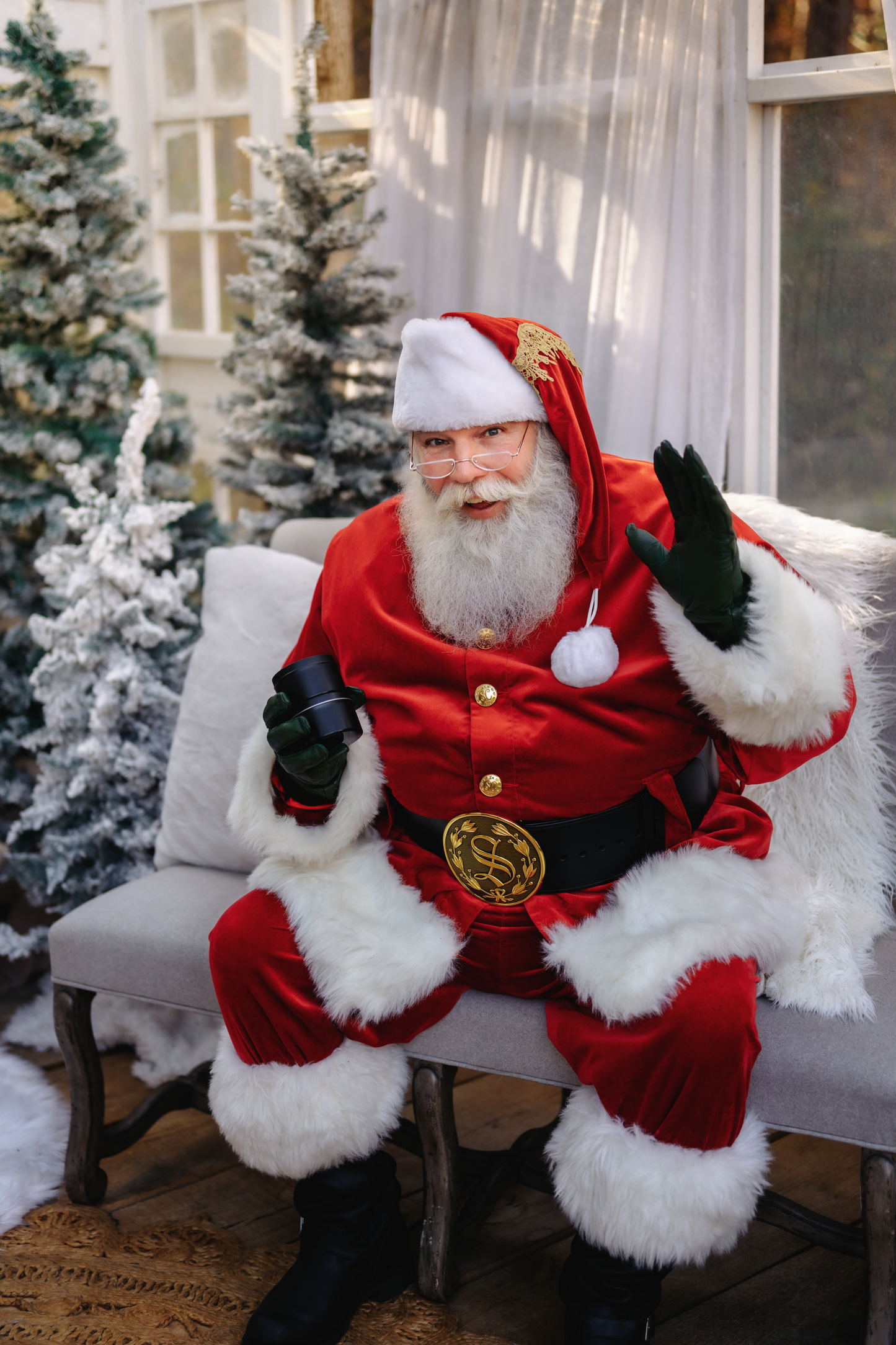 8oz Black Tin Candle