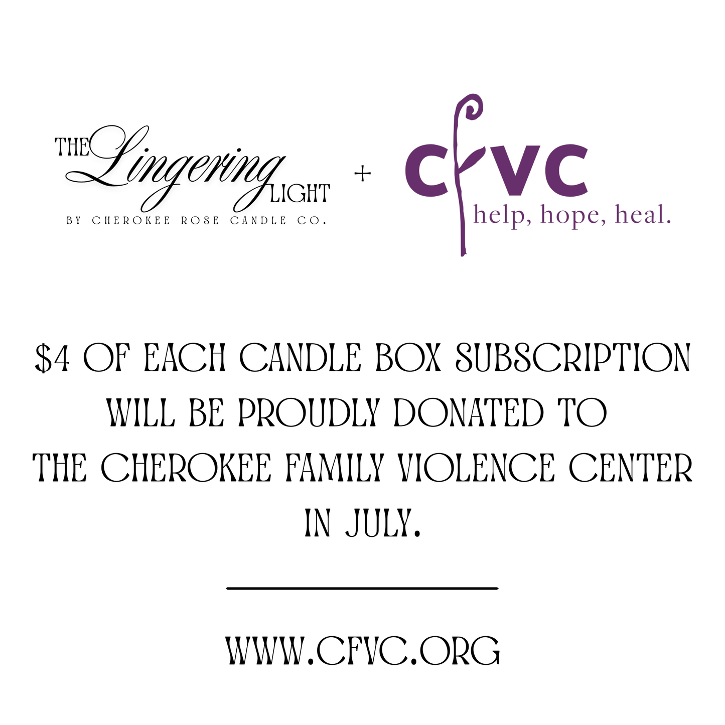 The Lingering Light Candle Box - Monthly Candle Subscription