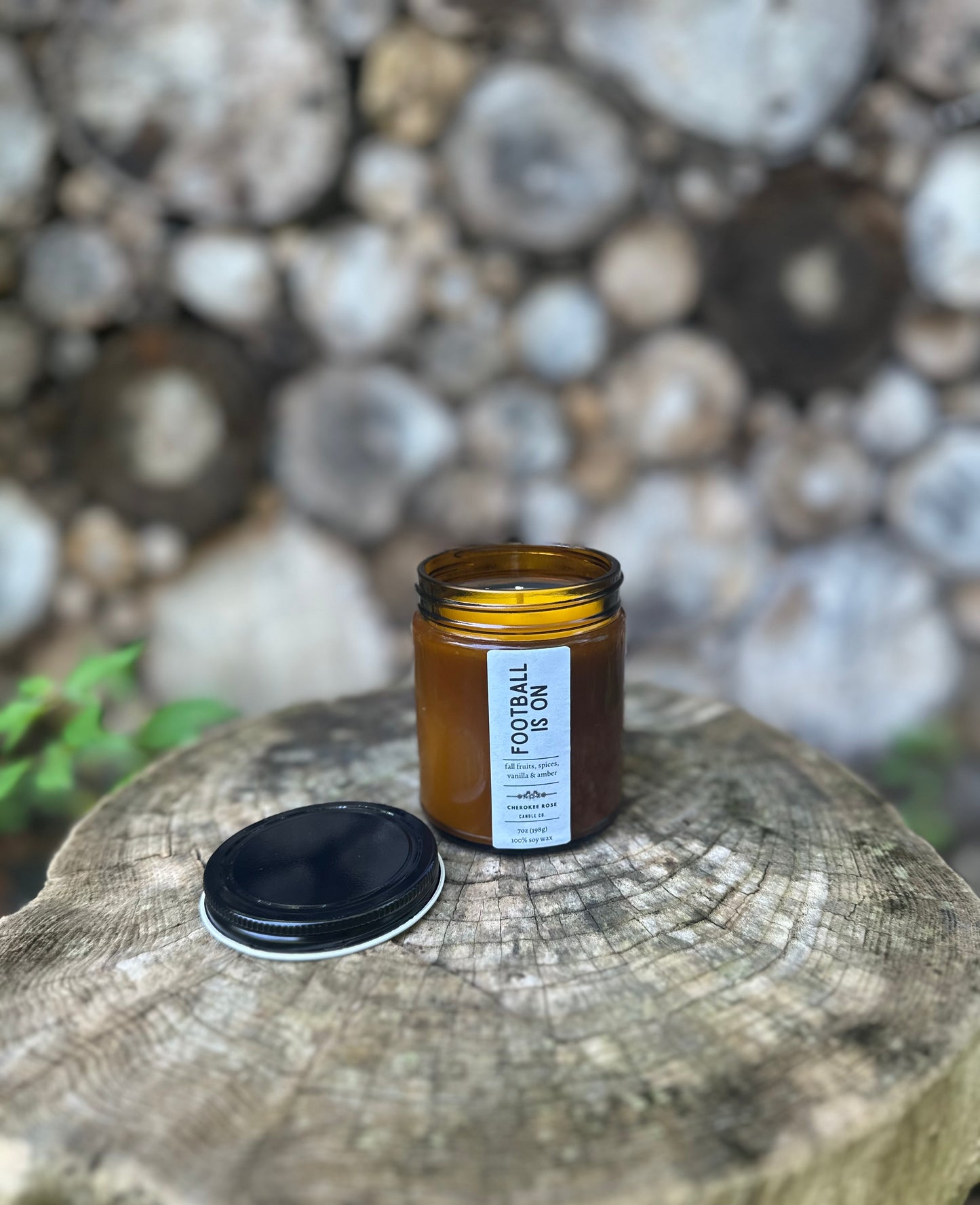 Fall Amber Jar Candle