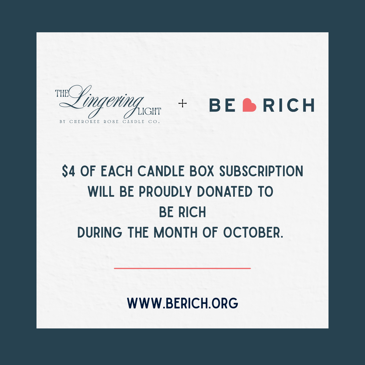 The Lingering Light Candle Box - Monthly Candle Subscription
