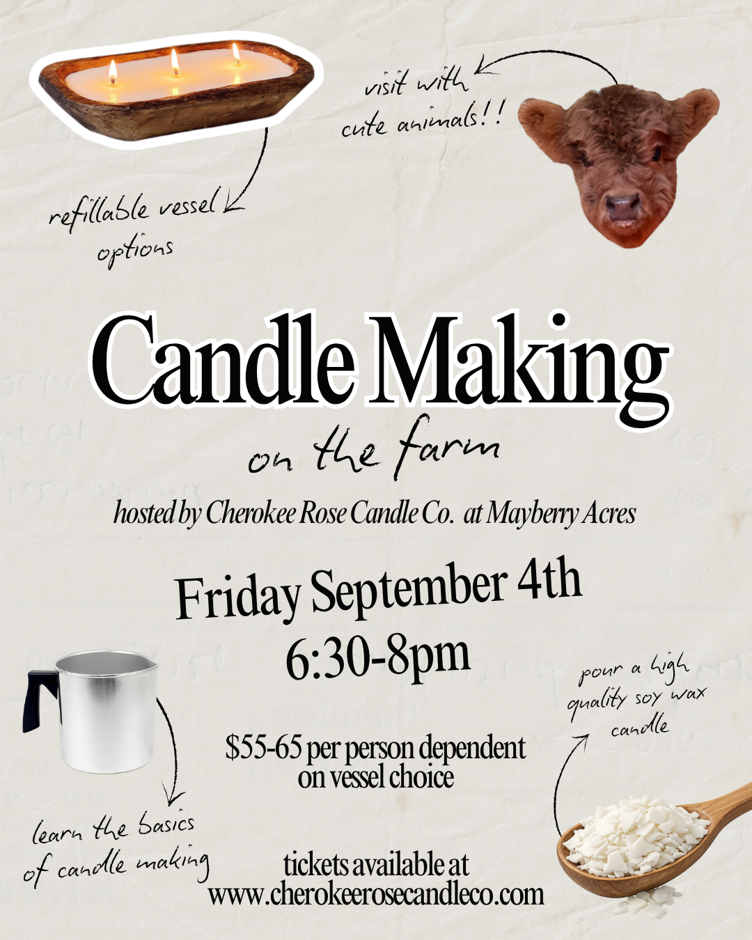 9/4 Candle Making on the Farm