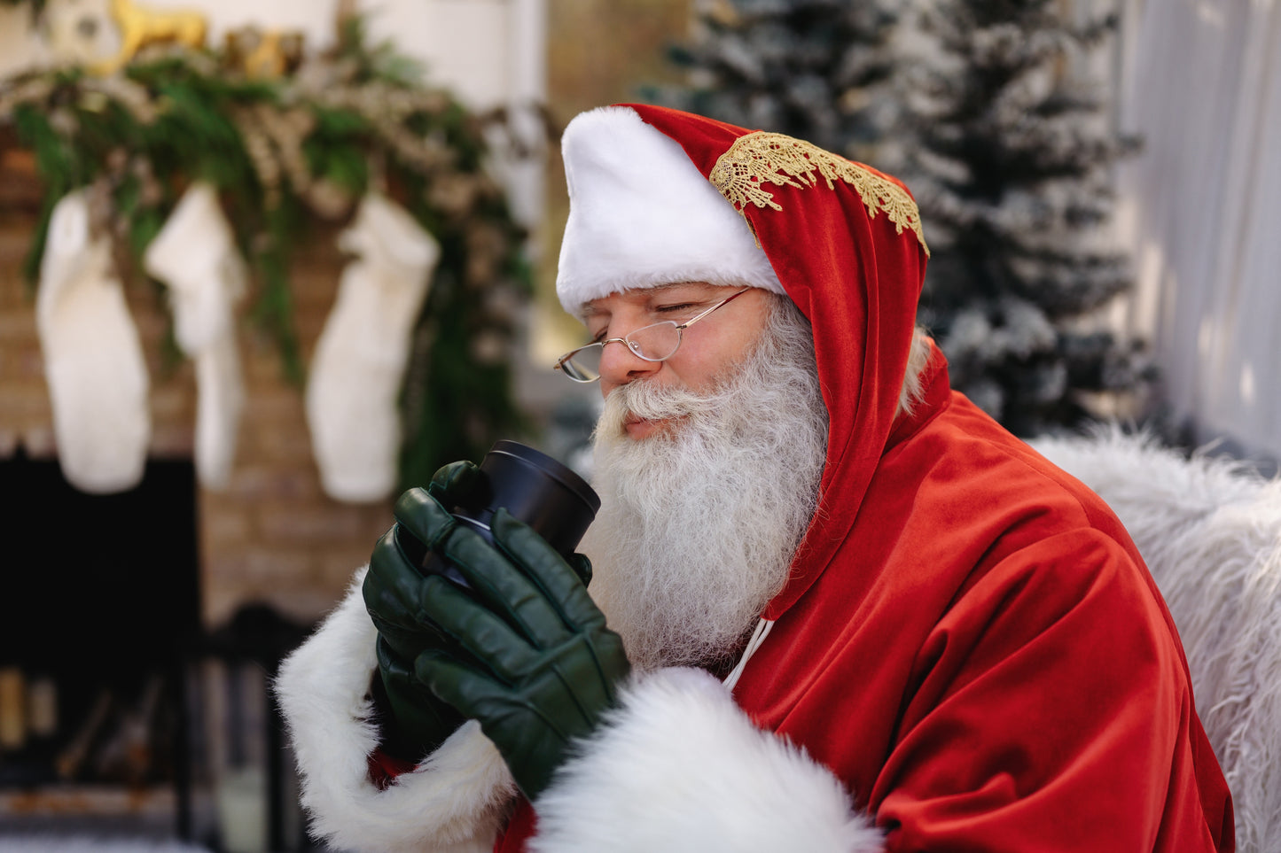 8oz Black Tin Candle