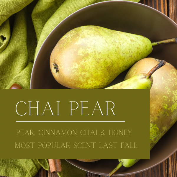 Chai Pear - Sir Candleman’s Spark List August Pick