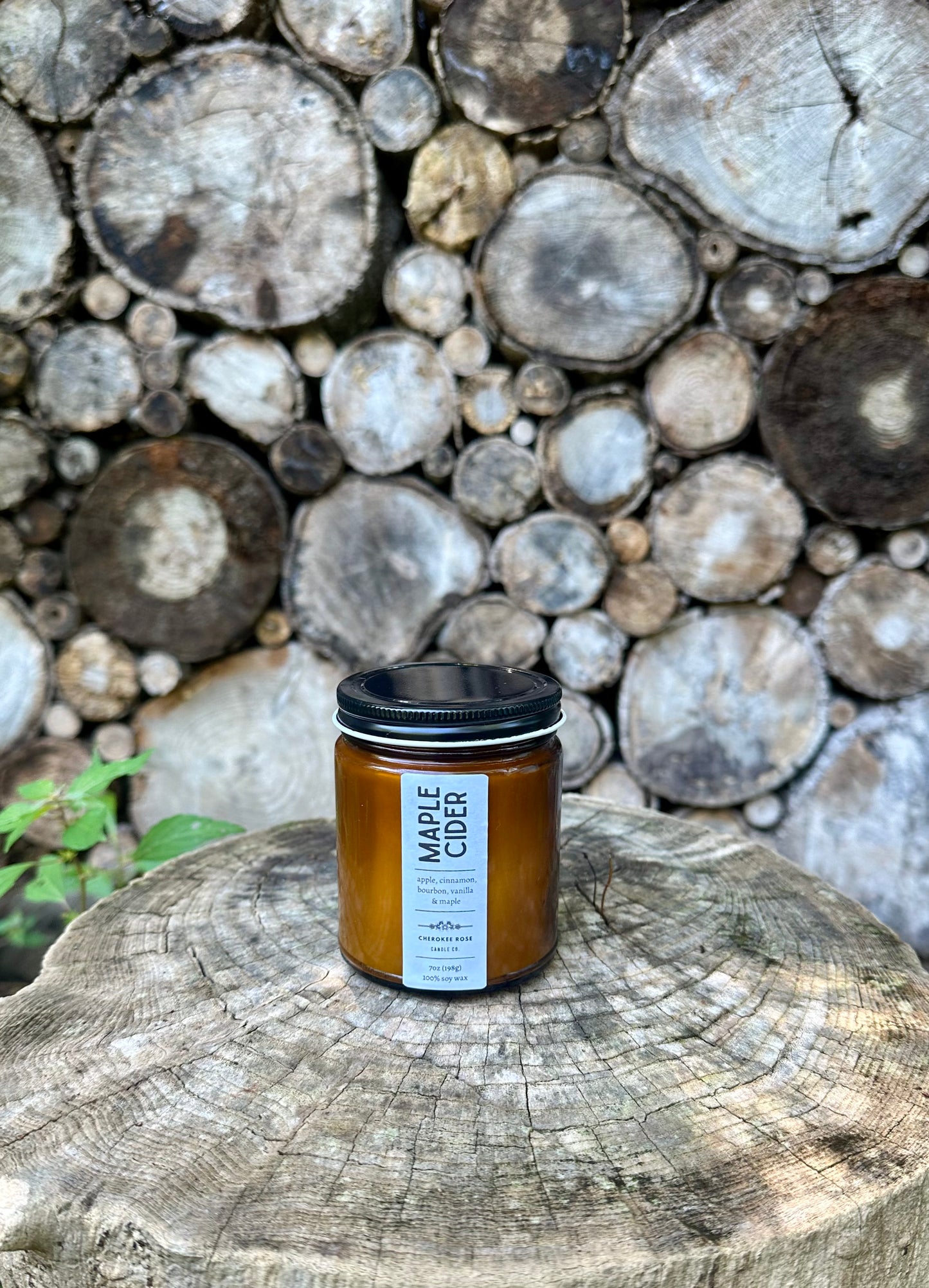 Fall Amber Jar Candle