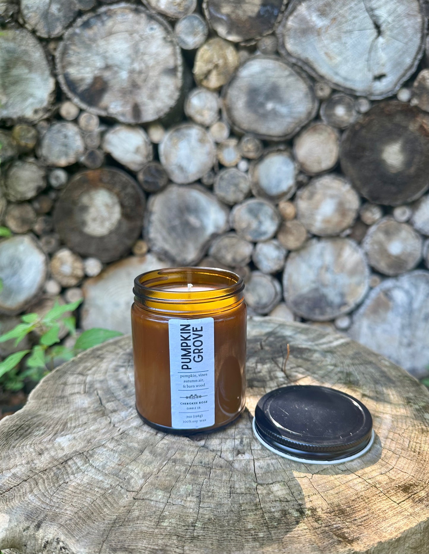 Fall Amber Jar Candle