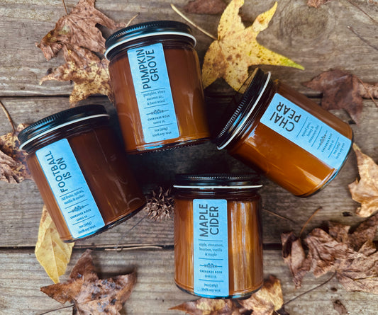 Fall Amber Jar Candle